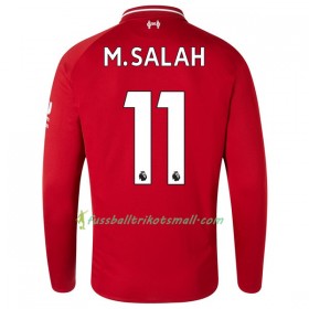 Günstige Fußballtrikots Liverpool M.Salah 11 2018-2019 Langarm Heimtrikot kaufen